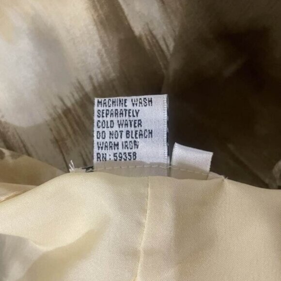 Rene Margo Spaghetti Strap Abstract Pattern Sundress Size Large - Picture 10 of 12